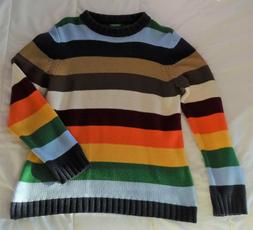 Maglione vintage '90 BENETTON bambino 11/12 anni fantasia ri