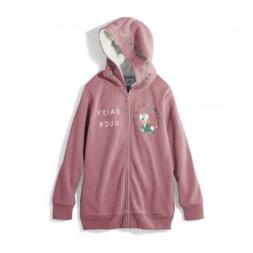 Disney Margherita Anatra Donna Raised Inner Fabric Zip Up Ho