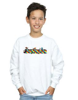 Marvel Bambini e ragazzi Kawaii Marvel Stripes Felpa