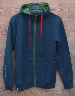 Black Diamond Maschile Felpa con Zip e Cappuccio,Erl XL,Giac
