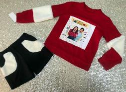 Me tuta bambina Contro Felpata Pantaloncino Te 4,6,8,10,12,1