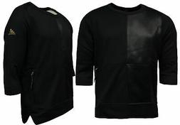 Adidas Mens Glory Crew Sweatshirt Long Sleeve Jumper Black A