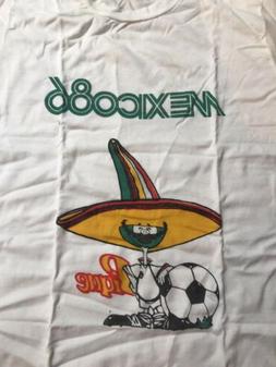 🔺MEXICO 86 T-shirt VINTAGE ANNI 70 80 TRACKTOP JACKET VIN