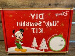 Disney Mickey Mouse Fai da Te Brutto Felpa Kit Nuovo Taglia 