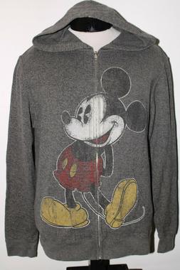 mickey uomo medium m felpa con cappuccio
