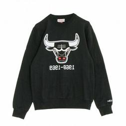 MITCHELL & NESS FELPA GIROCOLLO NBA TEAM LOGO CREW CHIBUL XL