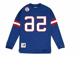 Mitchell E Ness NFL Nome & Numero Ls T&eacute; New York Giganti Nu