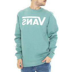 Vans mn classic crew ii - oil blue - felpa girocollo uomo ve