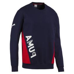 Puma Modern Sports Crew FL Felpa Uomo 580525 06 Peacoat