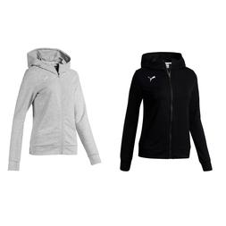 PUMA Moderno Sport Fz Logo Felpa con Cappuccio Donna Tempo L