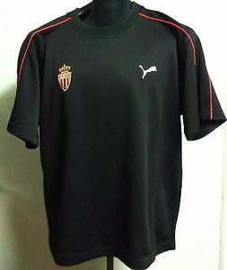 MONACO ASMFC FELPA TRAINING TEMPO LIBERO PUMA MANICA CORTA N