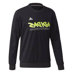 ADIDAS MUST HAVES GRAPHIC CREW SWEATSHIRT FELPA GIROCOLLO DA
