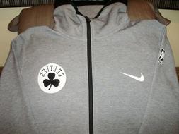 NBA Boston Celtics NIKE Dri-Fit Showtime Full Zip Gray Hoodi