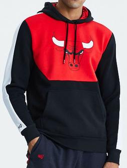 New Era - NBA Chicago Bulls Colore Blocco Felpa con Cappucci