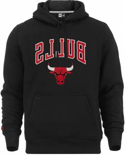 New Era - NBA Chicago Bulls Logo Squadra Felpa con Cappuccio