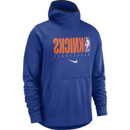 Nike NBA New York Knicks Riflettore Sweat Uomo Rush Blu Acti