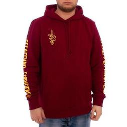 New Era NBA Striscia Costola Cleveland Cavaliers Hoodie Magl