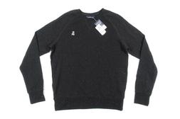 Psycho Bunny Nero 4 Piccolo V Stitch Collo Donegal Maglione 