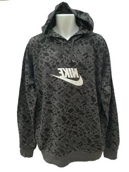 Neu Vintage Nike Sportkleidung NSW Baumwolle Kapuzenpullover