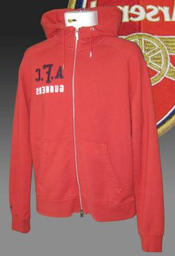 Neuf Nike NSW Arsenal Football AW77 Sup&eacute;rieur Zipp&eacute; Capuch