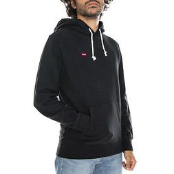 Levis new original hoody - mineral black - felpa con cappucc