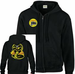 No Mercy Cobra Kai Uomo Karate Kid Ispirato Felpa con Cappuc