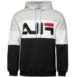 Fila Notte Bloccato Felpa Sweatshirt Uomo Casual Cappuccio P