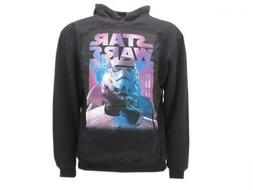 NUOVA FELPA STAR WARS DISNEY COLORE NERO VARIE TAGLIE ABBIGL
