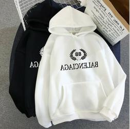 Nuovo Balenciaga&sup2; Felpa Pullover Felpa casual Felpa con cap