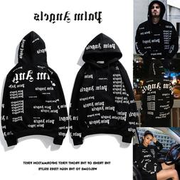 Nuovo Felpa con cappuccio da uomo Palm Angels Pullover casua