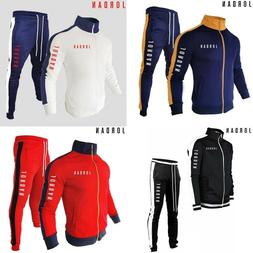 Nuovo Michael Jordan 2 Pic Tuta da jogging Felpa Pantaloni T