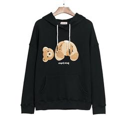Nuovo Palm Angels Uomini Da donna Stampa orso Felpa Maglione