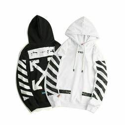 OFF WHITE Felpa da uomo con classico con cappuccio da donna 