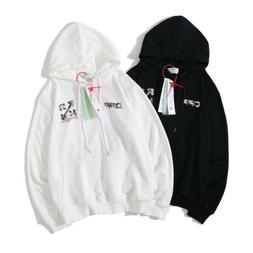 OFF WHITE Piccolo Margherita Uomo e Donna Casual Maniche Lun