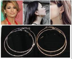 orecchini cerchi Grandi ,argento,oro da donna,idea regalo