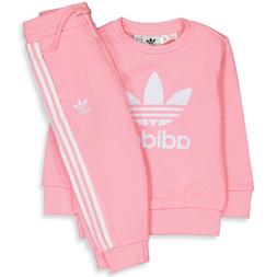 ADIDAS ORIGINAL TUTA FELPA PANTALONE BAMBINA  AUTUNNO INVERN