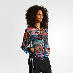 Adidas Originali Pista Top Donna Multicolore Nero Rosa Athle