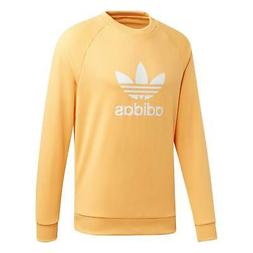 Adidas Originali UOMO Trifoglio Girocollo Felpa Maglione Ara