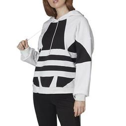 Adidas Originals Felpa da Donna con Cappuccio Large Logo Bia