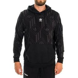 Adidas ORIGINALS FELPA MONOGRAM HOODIE GD5840 Nero mod. GD58
