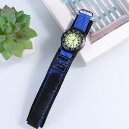 Orologio da bambino in tessuto di nylon elegante orologio sp