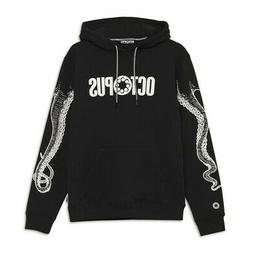 Octopus Outline Logo Hoodie Felpa Uomo 20WOSH18 WBLK White B