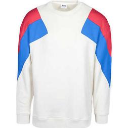 Urban Classics Oversize 3-Tone Crew TB2401 Streetwear Felpa 