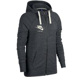 Nike Palestra Vintage Damen-Hoody Hoodie Felpa Giacca Sporti