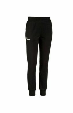 Pantalone da donna Puma ESSENTIAL FLEECE cotone pile Nero bi