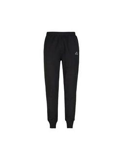 Pantalone da Uomo Kappa Logo Zant Felpato Invernale Nero 303