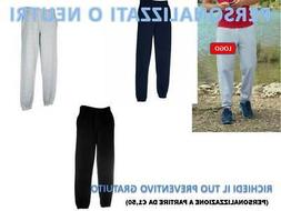 Pantalone Tuta Felpa Uomo Con Fondo Stretto Fruit OF The Loo