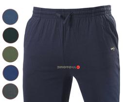 Pantalone tuta uomo FELPA cotone leggero estivo elastico TAG