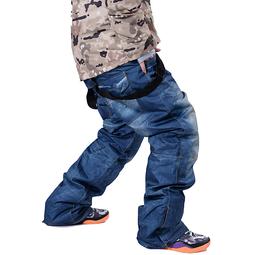 Pantaloni Jeans Neve Sci Waterproof Uomo Donna Ski Pants Den