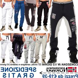 Geographical Norway Pantaloni Sportivi Moda Uomo Tuta Casual